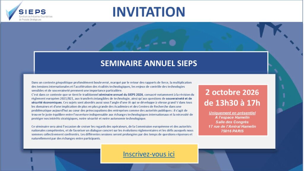 Séminaire annuel 2026